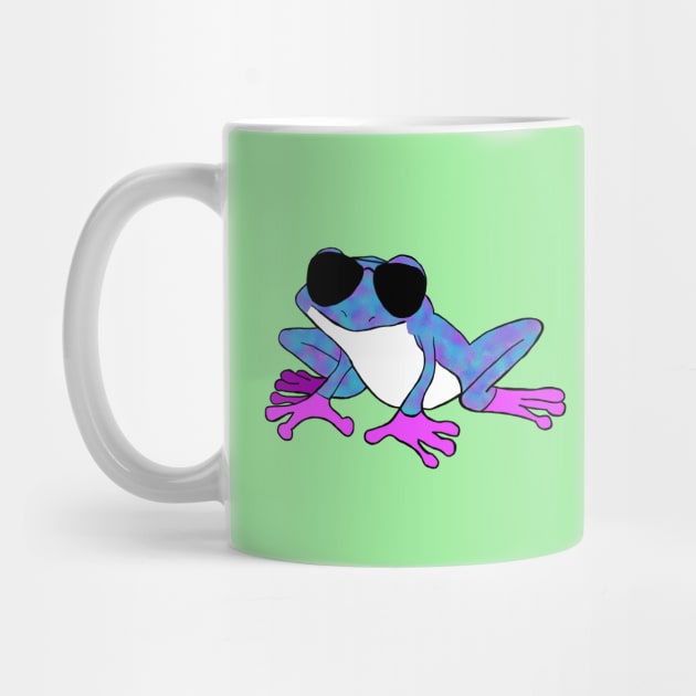 chill tree frog by SunnyAngst